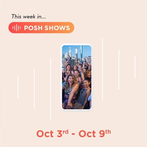 Other - This Week in Posh Shows | Oct 3rd - Oct 9th